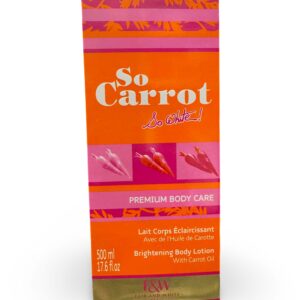 So Carrot Brightening Body Lotion – 500ml (F&W Paris)